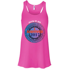 Custom Personalized T-Shirt Ladies' Bella + Canvas Flowy Racerback Tank
