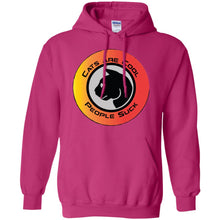 "Cats Are Cool"- Personal Designer long sleeve Hoodie Men's Women's Pullover Hoodie 8 oz.