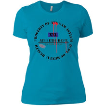 PROPERTY OF ARKHAM3B "Arkham Athletics - Help" - Custom Personalized Ladies' Boyfriend T-Shirt