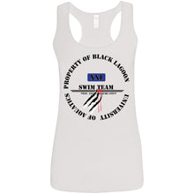 Property of Black Lagoon U. Swim Team - Custom Personalized Ladies' Softstyle Racerback Tank