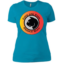 "Cats Are Cool"- Custom Personalized Ladies' Boyfriend T-Shirt