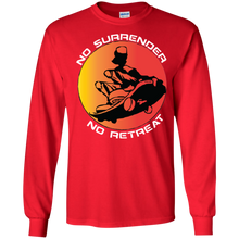 "No Surrender No Retreat - Sk8N" Personal Designer long sleeve Men's Ultra Cotton T-Shirt