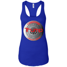 "I Survived Trump:Year One" - Custom Personalized T-shirts Ladies Ideal Racerback Tank