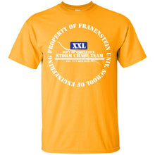 "Property of Frankenstein U. School of Engineering" - W Custom Personalized T-shirts Men's Women's Ultra Cotton T-Shirt