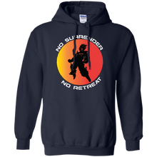 "No Surrender No Retreat - Saiyan" Personal Designer Men's Women's Pullover Hoodie 8 oz.