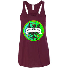 4Hire  "Mercenary Sk8 Hero" Custom Personalized T-Shirt Ladies' Bella + Canvas Flowy Racerback Tank