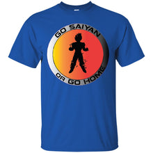 "Go Saiyan or Go Home" Custom Personalized T-shirts Men's Women's Ultra Cotton T-Shirt