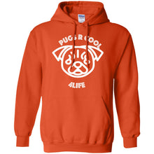 "Pugs R Cool 4Life" - W Personal Designer Men's Women's Pullover Hoodie 8 oz.