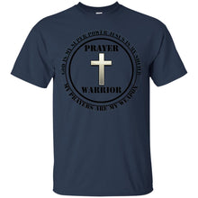 "Prayer Warrior" Take A Knee - Custom Personalized T-shirts Men's Women's Ultra Cotton T-Shirt