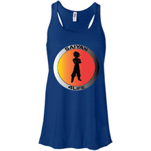 "Saiyan" 4Life - Custom Personalized T-Shirt Ladies' Bella + Canvas Flowy Racerback Tank