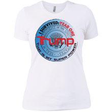 "I Survived Trump:Year One" - Custom Personalized Ladies' Boyfriend T-Shirt