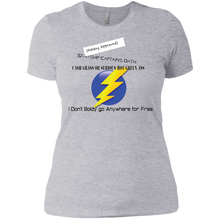 "Hot Green Ass" Custom Personalized Ladies' Boyfriend T-Shirt