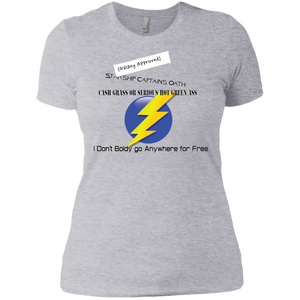 "Hot Green Ass" Custom Personalized Ladies' Boyfriend T-Shirt