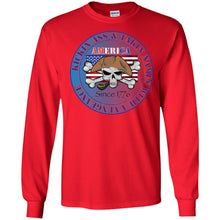 America Kickin Ass Since 1776 -B Personal Designer long sleeve T-shirts Men's Women's LS Ultra Cotton T-Shirt