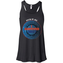 Custom Personalized T-Shirt Ladies' Bella + Canvas Flowy Racerback Tank
