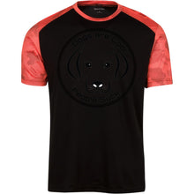 "Dogs Are Cool People Suck" - Custom Personalized T-shirts Men's Women's CamoHex Colorblock T-Shirt