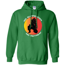 "No Surrender No Retreat - Saiyan" Personal Designer Men's Women's Pullover Hoodie 8 oz.
