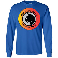 "Cats Are Cool" - Personal Designer long sleeve T-shirts Men's Women's LS Ultra Cotton T-Shirt