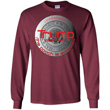 TRUMP:YEAR TWO Pooch sil Personal Designer long sleeve Hoodie Men's Women's LS Ultra Cotton T-Shirt