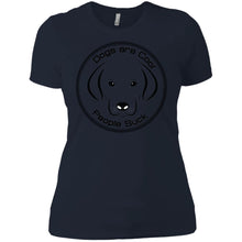 "Dogs Are Cool People Suck" - Custom Personalized Ladies' Boyfriend T-Shirt