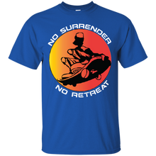 "No Surrender No Retreat - Sk8N" Custom Personalized T-shirts Men's Women's Cotton T-Shirt