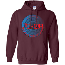 TRUMP: YEAR TWO "Pooch Screwed" Blue Personal Designer Men's Women's Pullover Hoodie 8 oz.