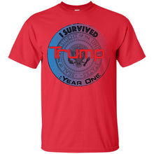 "I Survived Trump: Year One" - B Custom Personalized T-shirts Men's Women's Ultra Cotton T-Shirt