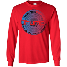 "I Survived Trump:Year One Thats My Super Power" - Personal Designer long sleeve Men's Ultra Cotton T-Shirt