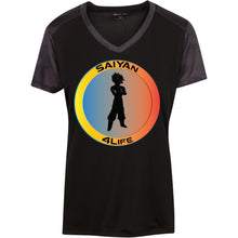 "Saiyan" 4Life - Custom Personalized T-shirts Men's Women's Ladies' CamoHex Colorblock T-Shirt