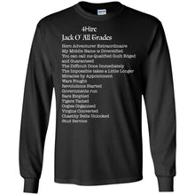 Jack O All Trades - W Personal Designer long sleeve Hoodie Men's Women's LS Ultra Cotton T-Shirt