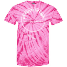 "My Circle of Trust" - Custom Personalized T-shirts Men's Women's 100% Cotton Tie Dye T-Shirt