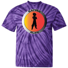 "Saiyan" 4Life - Custom Personalized T-shirts Men's Women's 100% Cotton Tie Dye T-Shirt