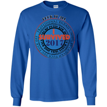 "Fuck It All - I Survived 2017" - Personal Designer long sleeve Men's Ultra Cotton T-Shirt