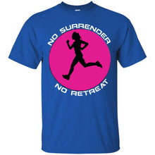 "No Surrender No Retreat" - PW Custom Personalized T-shirts Men's Women's Ultra Cotton T-Shirt