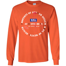PROPERTY OF ARKHAM3A "Arkham Athletics - Help" - Personal Designer long sleeve Men's Ultra Cotton T-Shirt