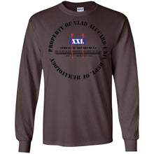 "Property Of Vlad  Alucard U Dept. of Hematology” -B Personal Designer long sleeve Hoodie Men's Women's LS Ultra Cotton T-Shirt