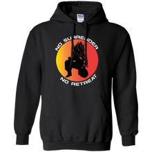 "No Surrender No Retreat - Saiyan" Personal Designer Men's Women's Pullover Hoodie 8 oz.