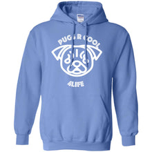 "Pugs R Cool 4Life" - W Personal Designer Men's Women's Pullover Hoodie 8 oz.