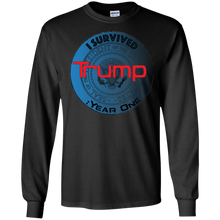 "I Survived Trump:Year One" - Saiyan" Personal Designer long sleeve Men's Ultra Cotton T-Shirt