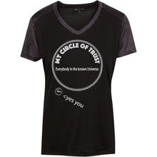 "My Circle of Trust" - Custom Personalized T-shirts Men's Women's Ladies' CamoHex Colorblock T-Shirt