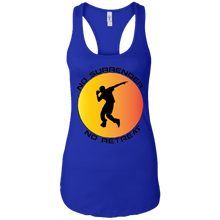 Dance'N4Life - Feet Don't Fail Me Now" - Custom Personalized T-shirts Ladies Ideal Racerback Tank