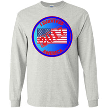 "I SURVIVED AMERICA 2017" Personal Designer long sleeve Hoodie Men's Women's LS Ultra Cotton T-Shirt
