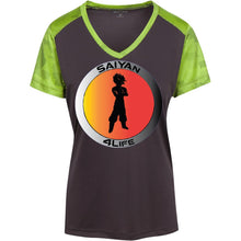 "Saiyan" 4Life - Custom Personalized T-shirts Men's Women's Ladies' CamoHex Colorblock T-Shirt