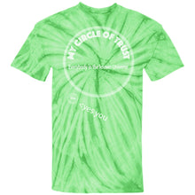 "My Circle of Trust" - Custom Personalized T-shirts Men's Women's 100% Cotton Tie Dye T-Shirt