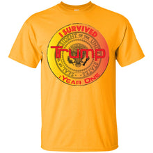 "I Survived Trump: Year One" - G Custom Personalized T-shirts Men's Women's Ultra Cotton T-Shirt