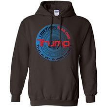 "Trump: Year One - My Super Power"- Personal Designer Men's Women's Pullover Hoodie 8 oz.