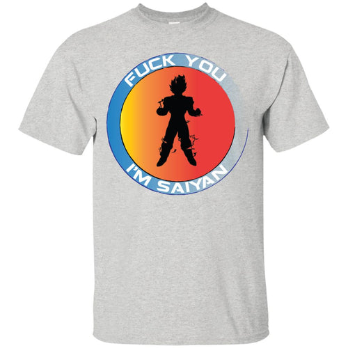 FU I'M SAIYAN - B Custom Personalized T-shirts Men's Women's Ultra Cotton T-Shirt