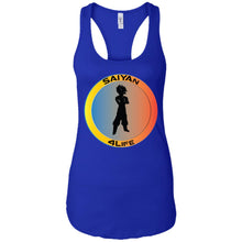 "Saiyan" 4Life - Custom Personalized Ladies' Ideal Racerback Tank