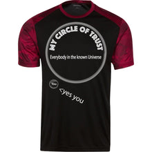 "My Circle of Trust" - Custom Personalized T-shirts Men's Women's CamoHex Colorblock T-Shirt
