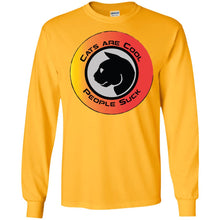 "Cats Are Cool" - Personal Designer long sleeve T-shirts Men's Women's LS Ultra Cotton T-Shirt